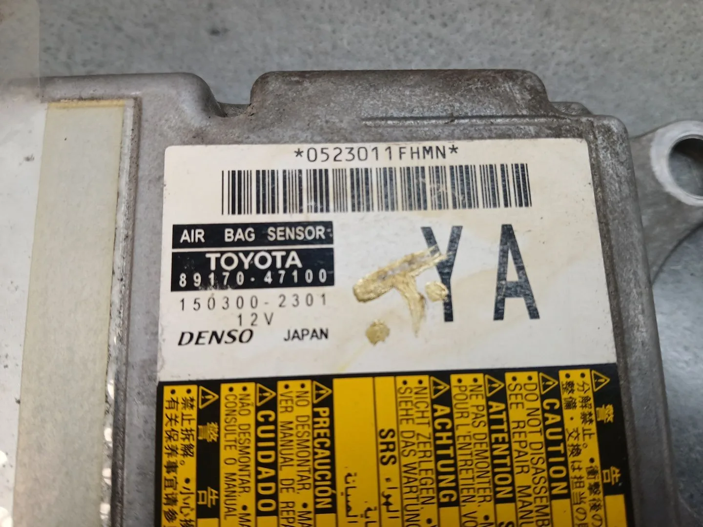 Kit Airbag para Toyota Prius (Nhw30)