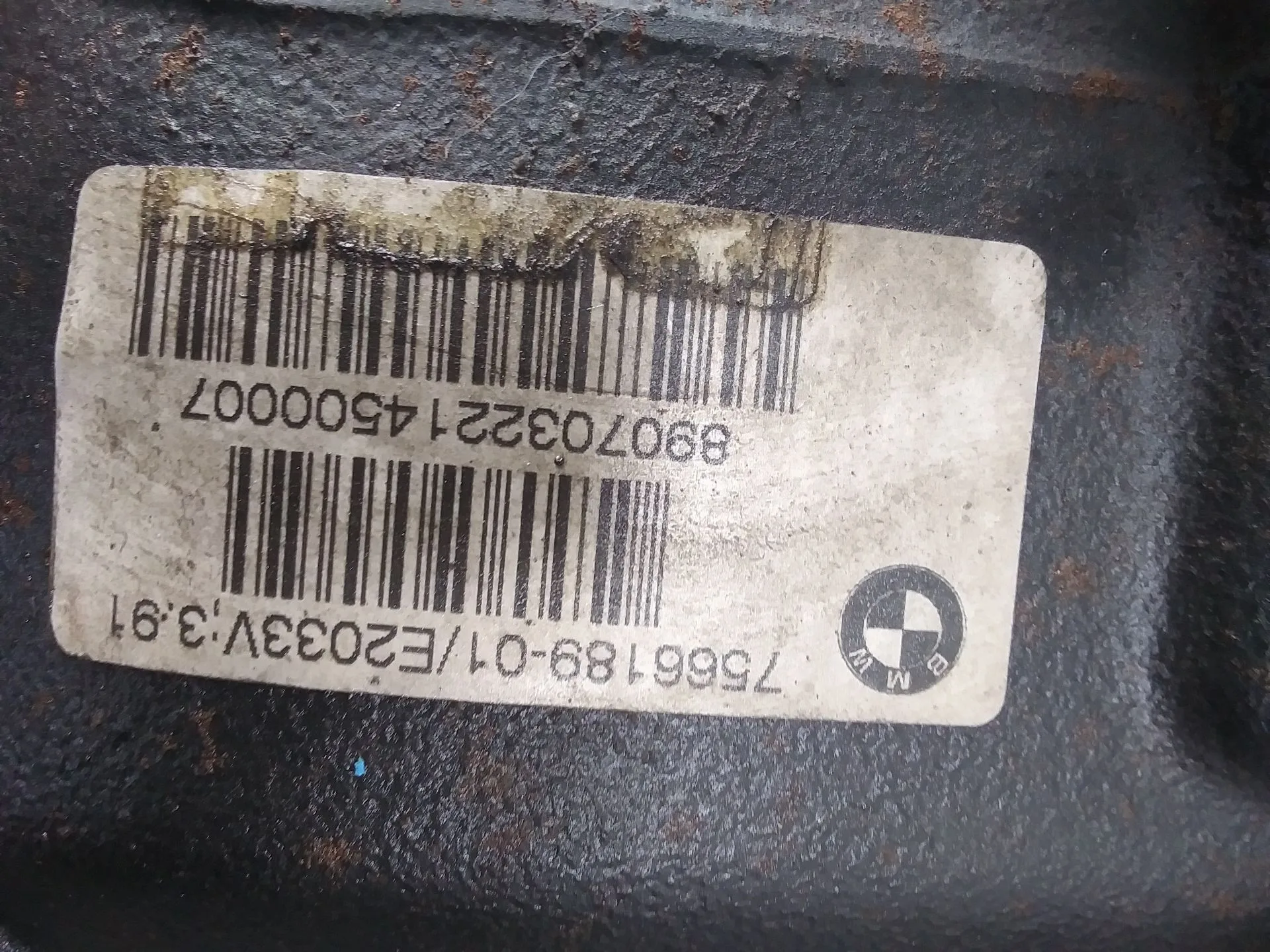 Diferencial Trasero para Bmw Serie 3 Berlina (E90)