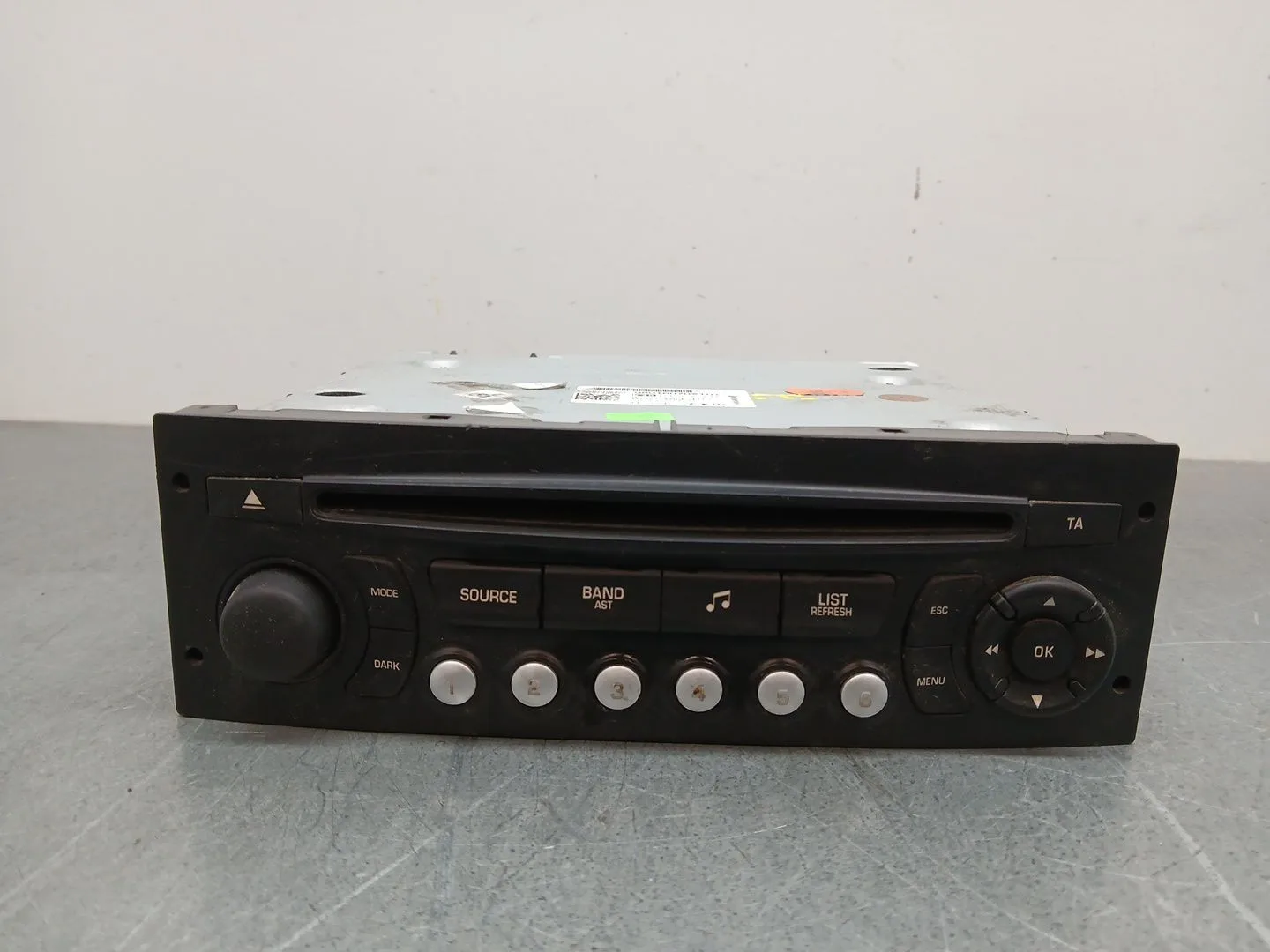 Sistema Audio / Radio Cd para Citroën C3