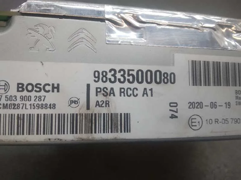 Sistema Audio / Radio Cd para Opel Corsa F