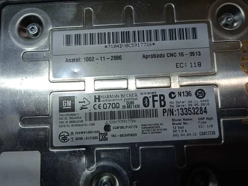 Modulo Electronico para Opel Zafira Tourer