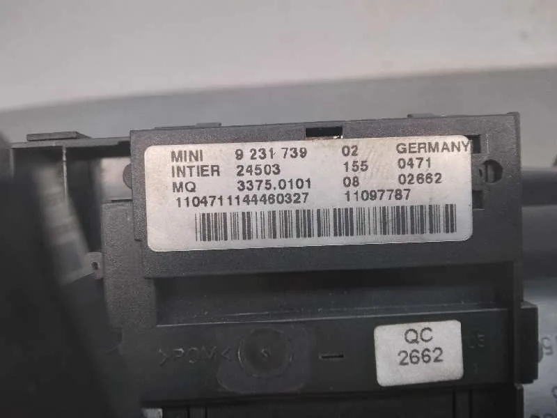 Conmutador De Arranque para Bmw Mini (R56)