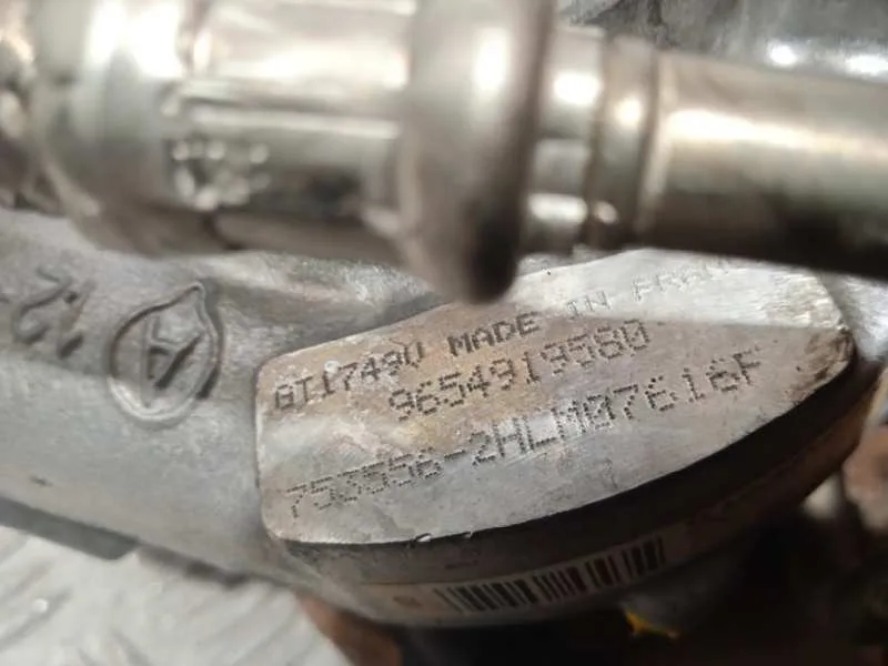 Turbocompresor para Peugeot 407