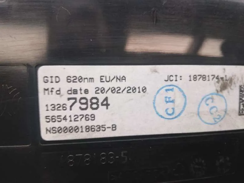 Display para Opel Astra J Lim.