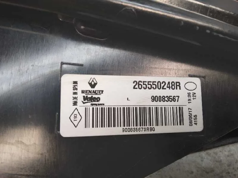 Piloto Trasero Izquierdo Interior para Renault Megane Iv Berlina 5P