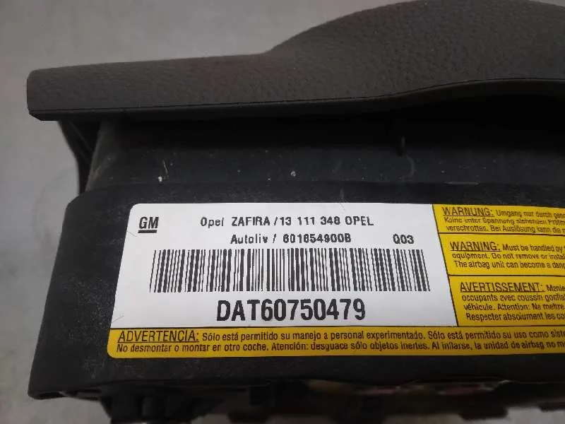 Airbag Delantero Izquierdo para Opel Zafira B