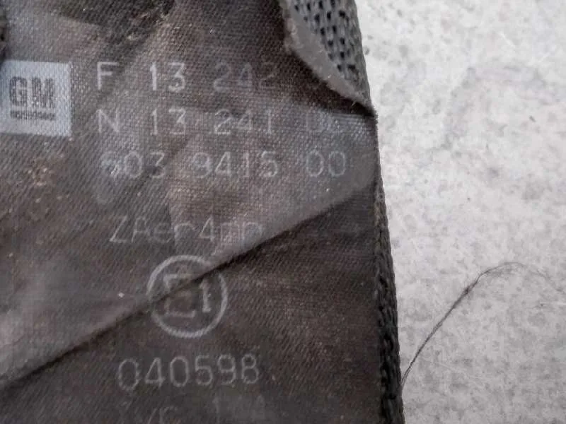 Pretensor Airbag Izquierdo para Opel Zafira B