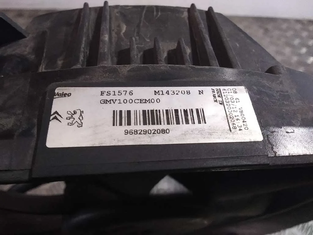 Electroventilador para Peugeot 208
