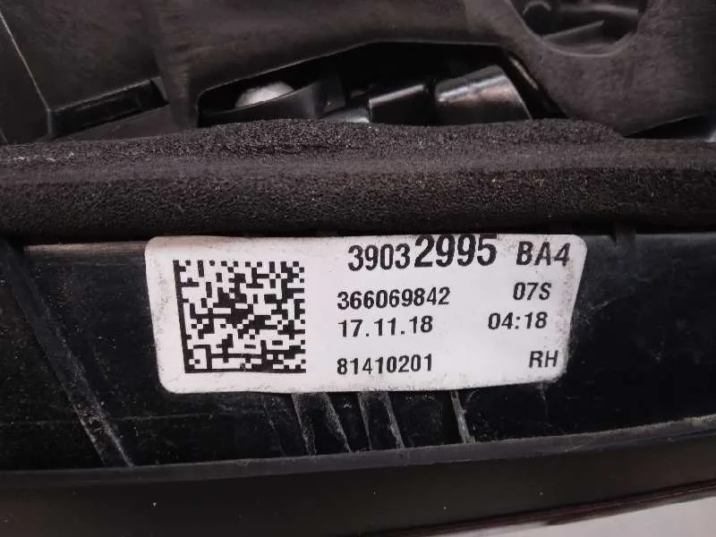 Piloto Trasero Derecho Interior para Opel Astra K Lim. 5Türig