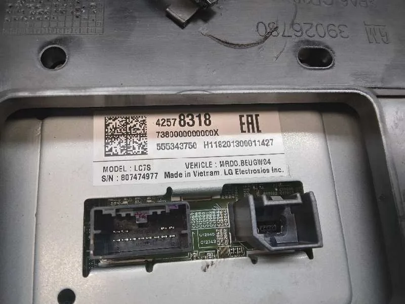 Sistema Audio / Radio Cd para Opel Astra K Lim. 5Türig