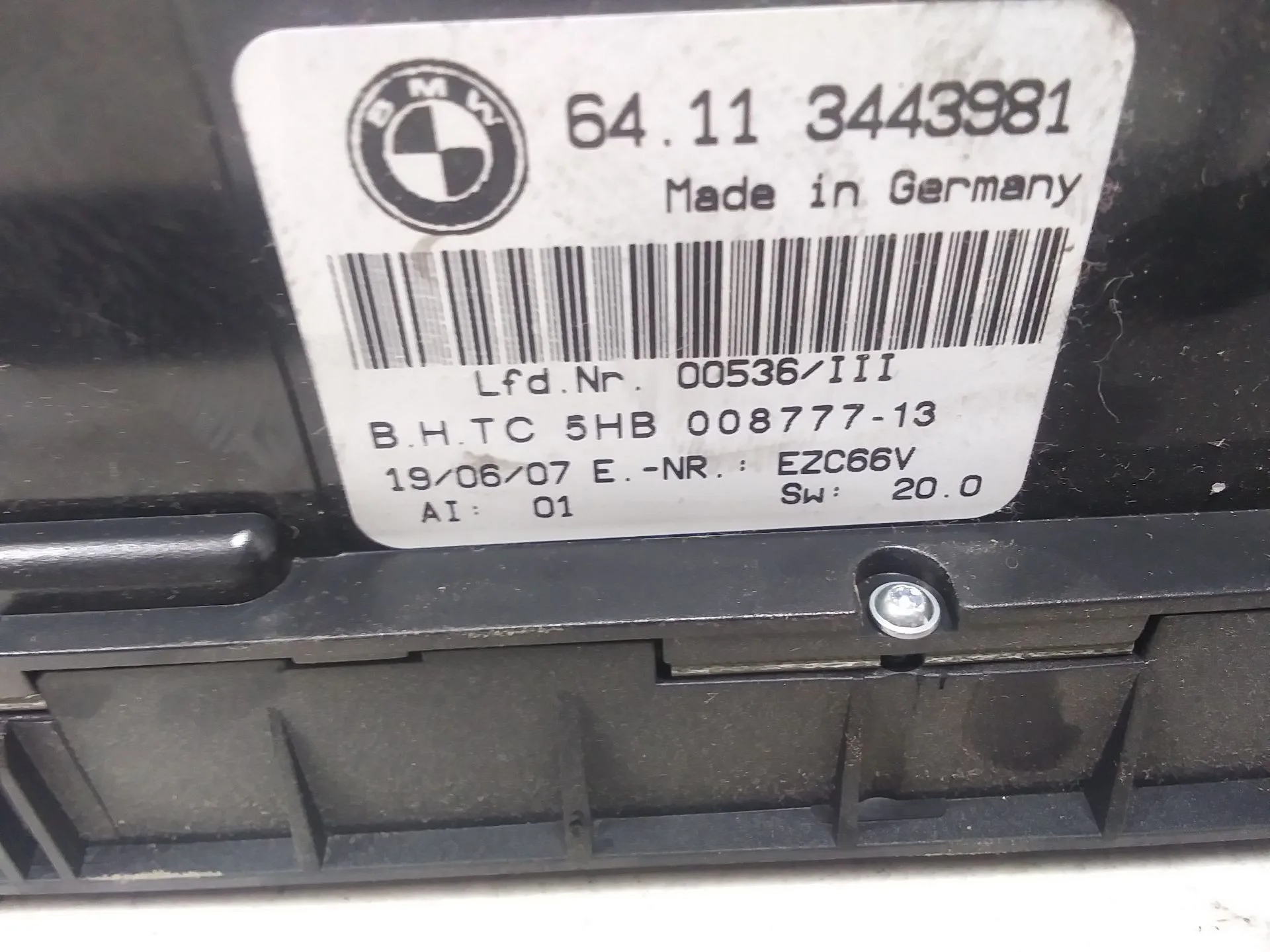 Mando Climatizador para Bmw X3 (E83)