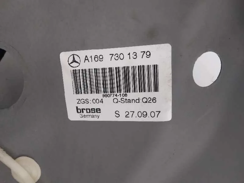 Elevalunas Trasero Izquierdo para Mercedes-Benz Clase A (W169)
