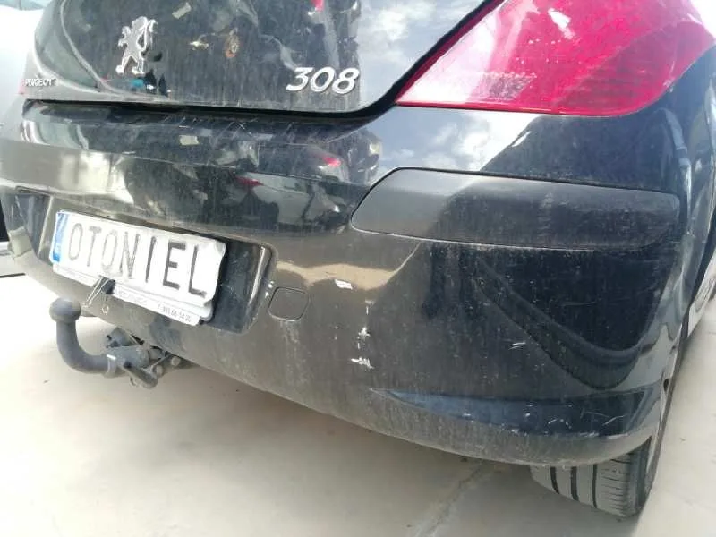 Paragolpes Trasero para Peugeot 308