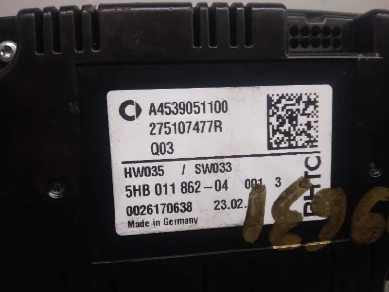 Mando Climatizador para Smart Forfour