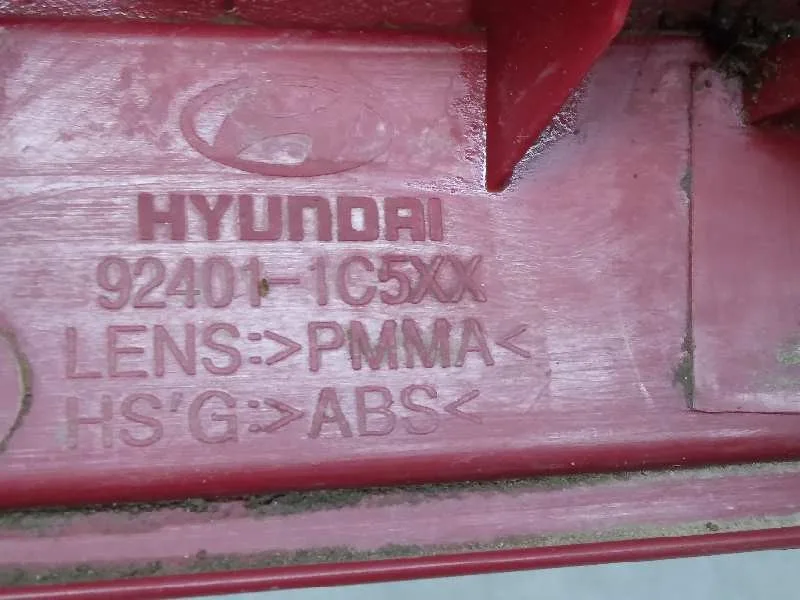 Piloto Trasero Izquierdo para Hyundai Getz (Tb)