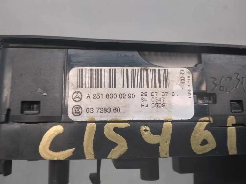 Mando Elevalunas Delantero Izquierdo para Mercedes-Benz Clase R (W251)