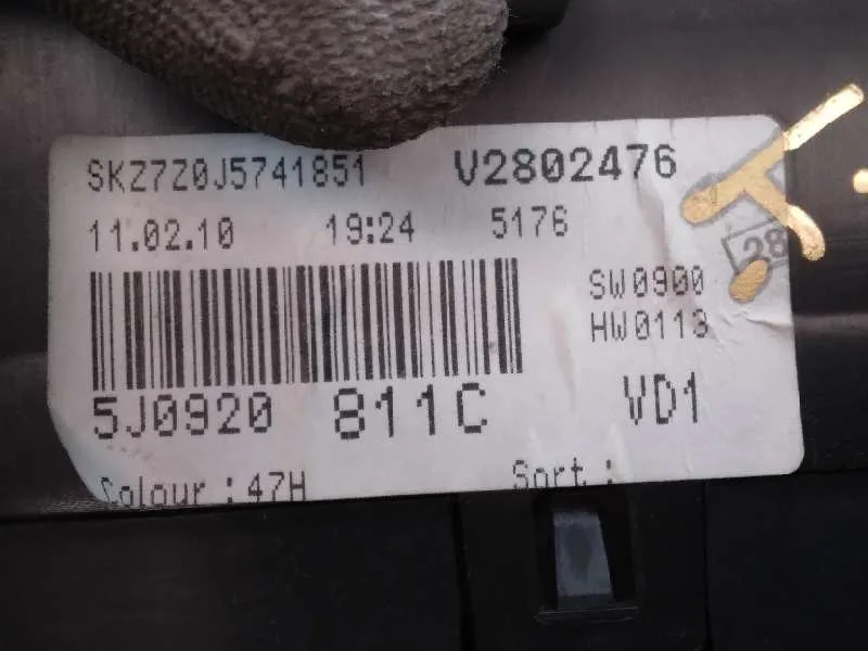 Cuadro Instrumentos para Skoda Fabia (5J2 )