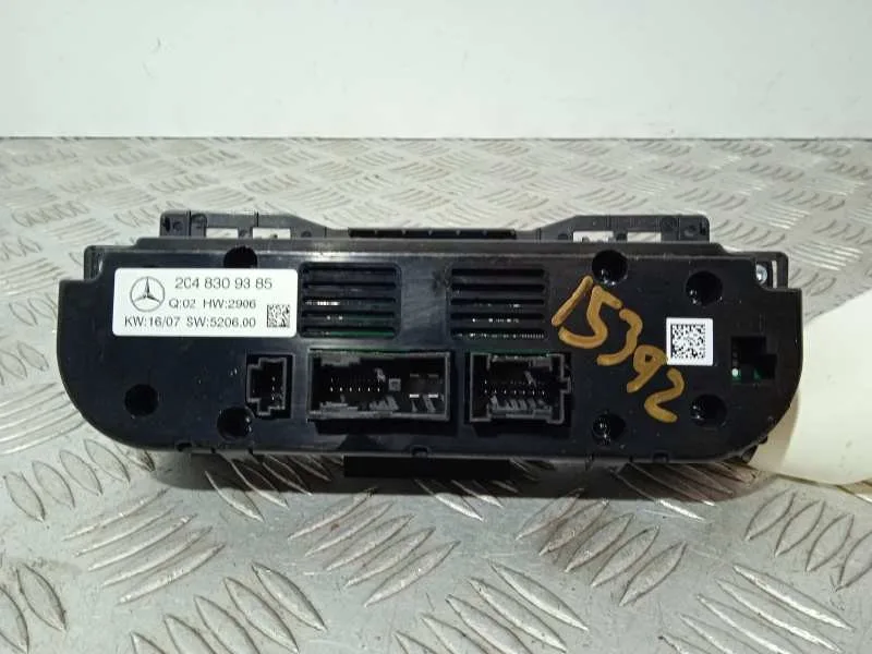Mando Climatizador para Mercedes-Benz Clase C (W204) Berlina