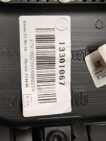 Kit Airbag para Opel Astra J Lim.