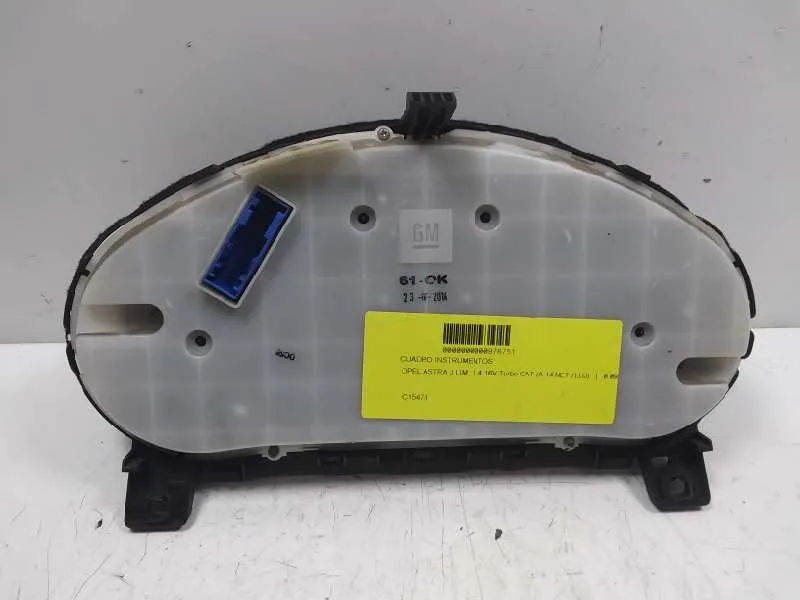 Cuadro Instrumentos para Opel Astra J Lim.
