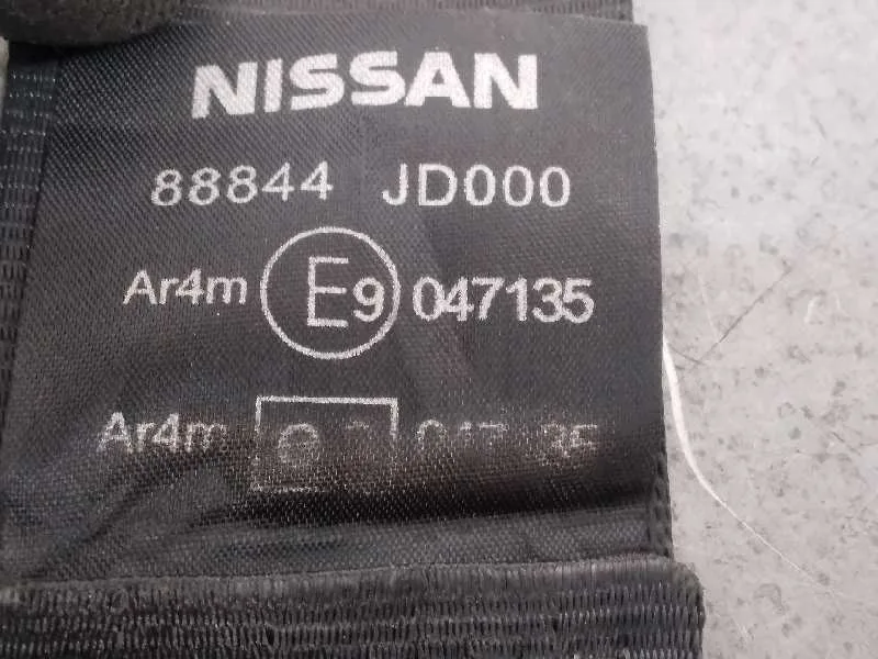 Cinturon Seguridad Trasero Derecho para Nissan Qashqai (J10)