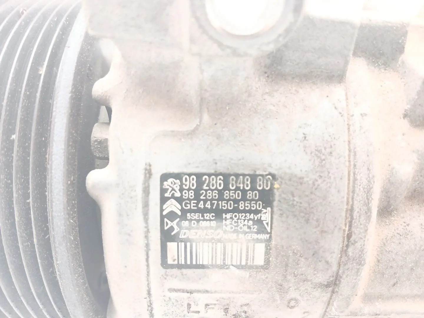 Compresor Aire Acondicionado para Opel Corsa F