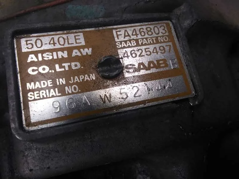 Caja Cambios para Saab 900 Cabrio