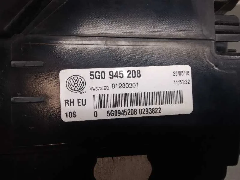 Piloto Trasero Derecho para Volkswagen Golf Vii Lim.
