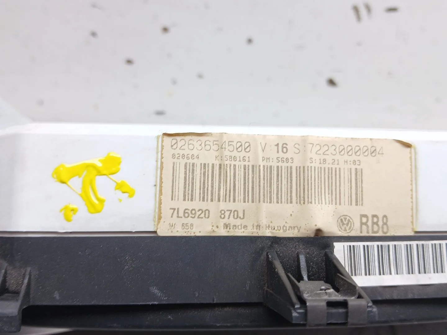 Cuadro Instrumentos para Volkswagen Touareg (7La)