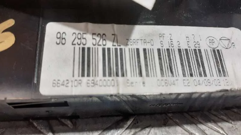 Mando Climatizador para Peugeot 607 (S1)