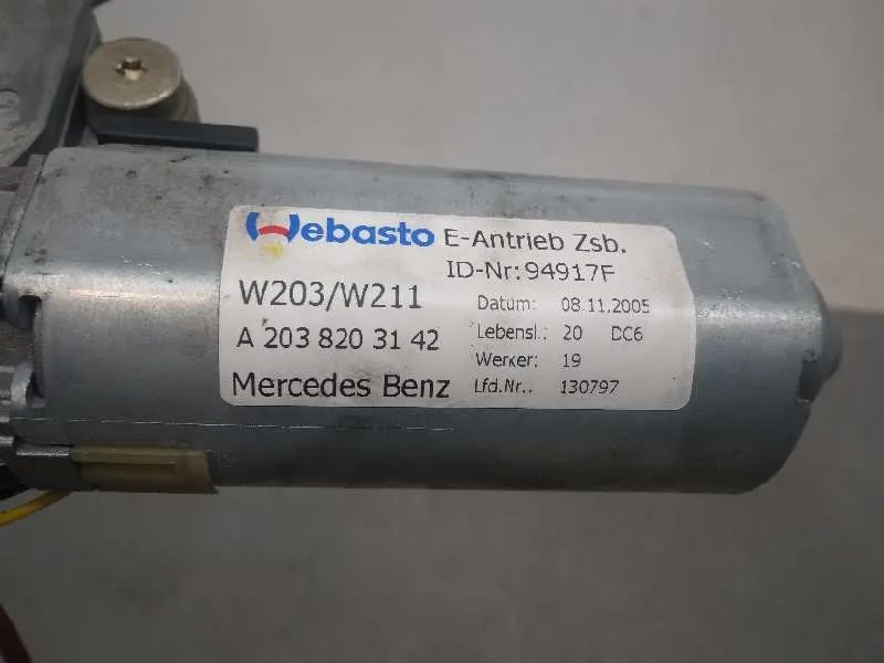Motor Techo Electrico para Mercedes-Benz Clase Cls (W219)