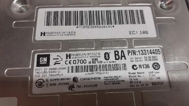 Modulo Electronico para Opel Insignia Berlina