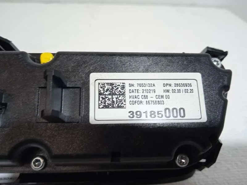 Mando Climatizador para Opel Corsa F