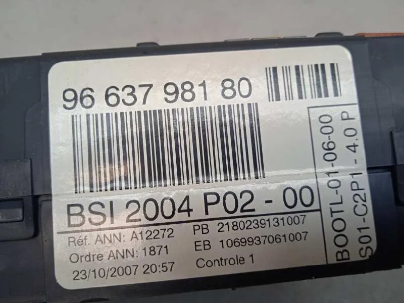 Centralita Bsi para Peugeot 308