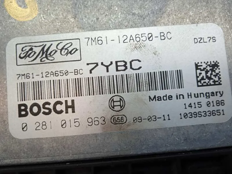 Centralita Motor Uce para Mazda 3 Lim. (Bl)