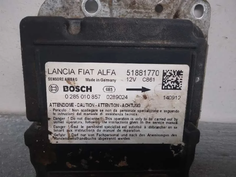 Centralita Airbag para Fiat Doblo