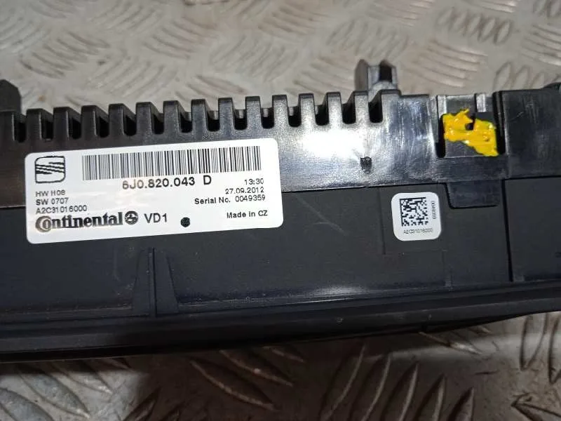 Mando Climatizador para Seat Ibiza (6J5)