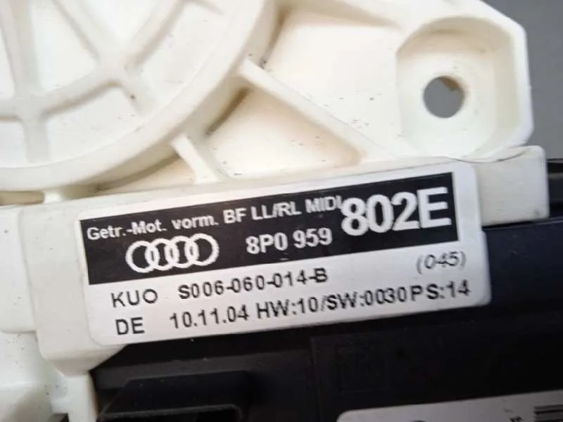 Motor Elevalunas Delantero Derecho para Audi A3 (8P)
