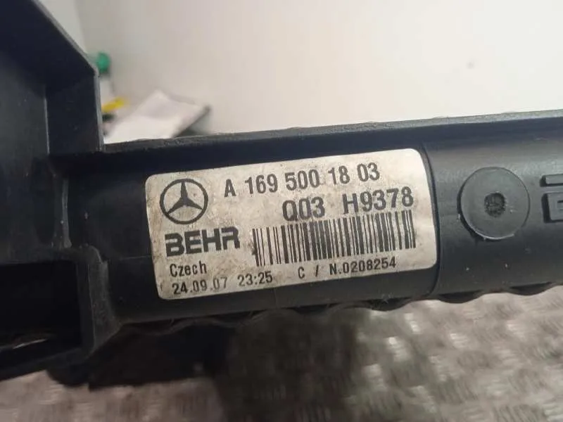 Radiador Agua para Mercedes-Benz Clase A (W169)