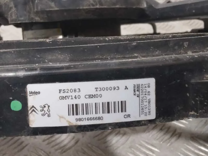 Electroventilador para Peugeot 208