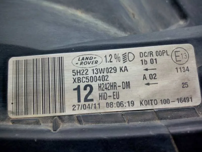 Faro Derecho para Land Rover Discovery