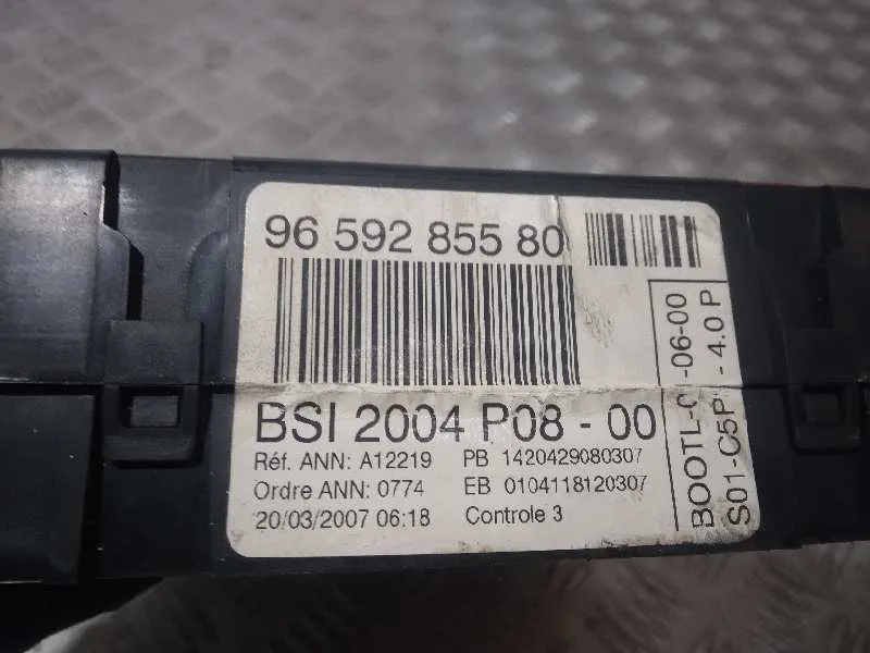 Centralita Bsi para Citroën C4 Berlina