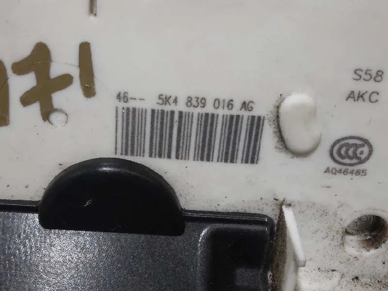 Cerradura Puerta Trasera Derecha para Seat Leon St (5F8)