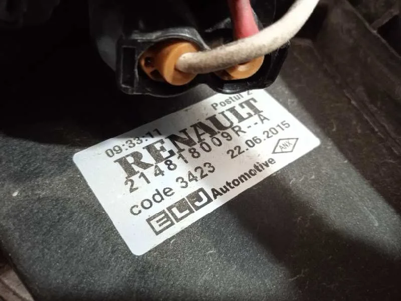 Electroventilador para Dacia Sandero