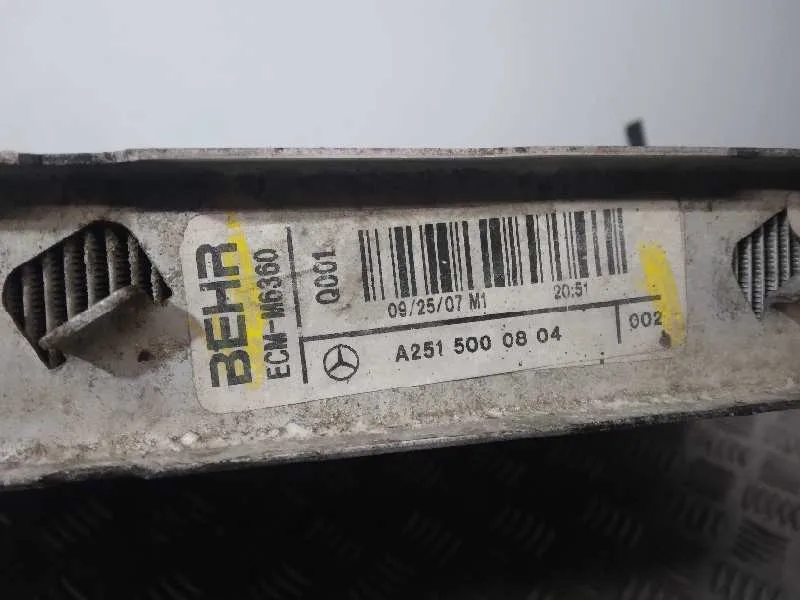 Radiador Agua para Mercedes-Benz Clase R (W251)