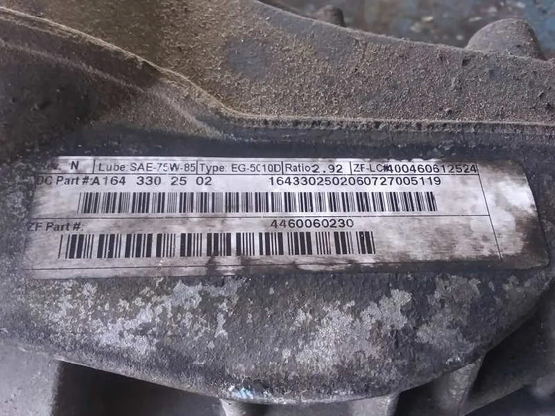 Diferencial Delantero para Mercedes-Benz Clase R (W251)