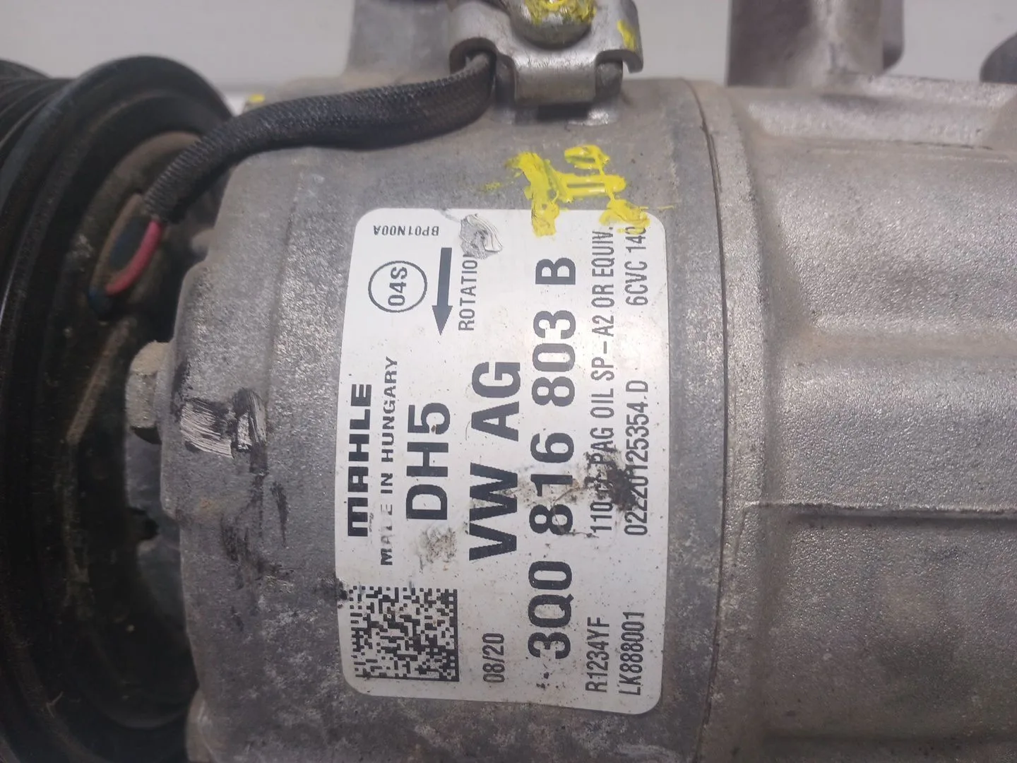 Compresor Aire Acondicionado para Seat Leon (Kl1)