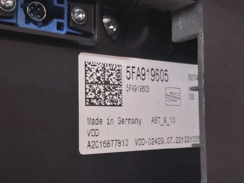 Pantalla Multifuncion para Seat Leon (Kl1)