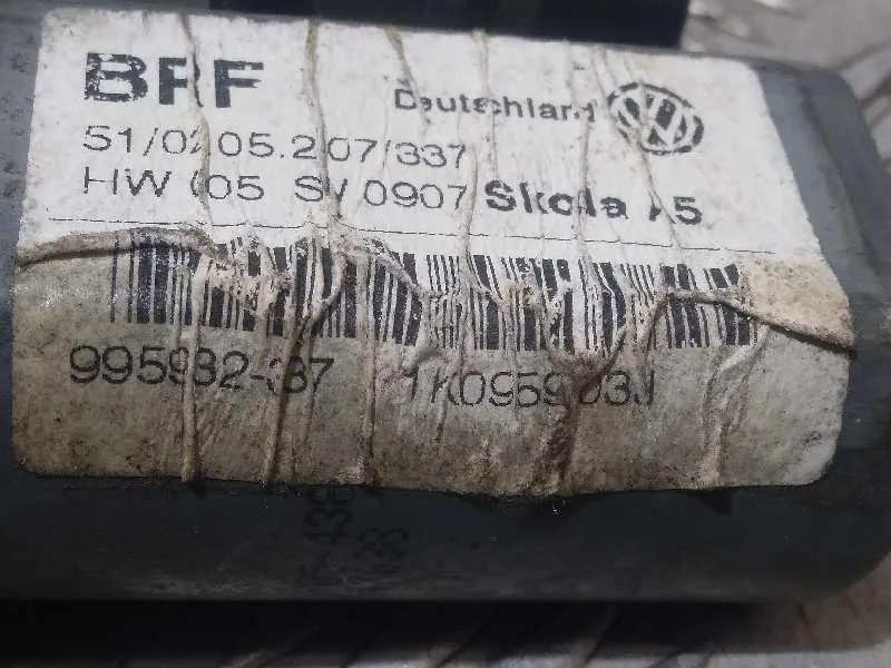 Motor Elevalunas Trasero Izquierdo para Skoda Octavia Berlina (1Z3)