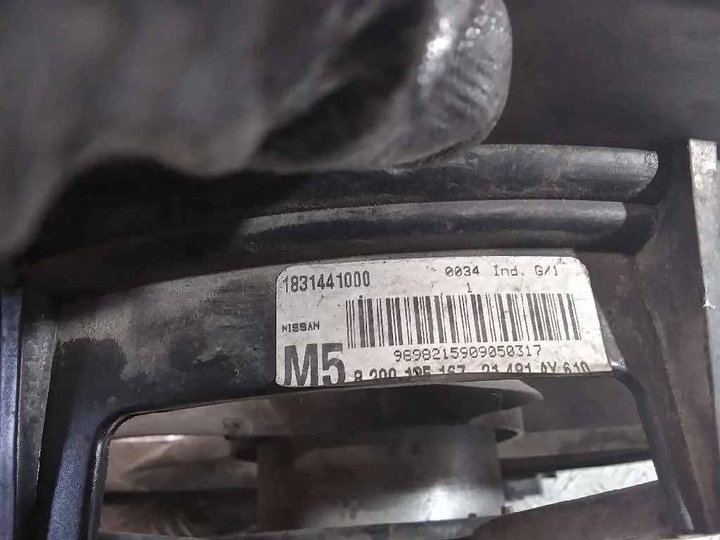 Electroventilador para Nissan Micra (K12E)
